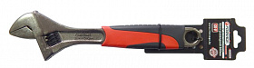 На сайте Трейдимпорт можно недорого купить Ключ разводной с резиновой рукояткой 12"-300мм (захват 35мм), на пластиковом держателе Forsage F-649. 