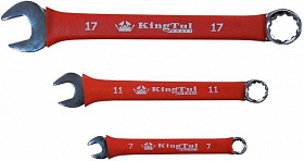 На сайте Трейдимпорт можно недорого купить Ключ комбинированный 26мм в прорезиненной оплетке KingTul kraft KT-30026k. 