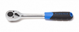 На сайте Трейдимпорт можно недорого купить Трещотка реверсивная 1/2"L-260мм с резиновой ручкой (72зуб) Forsage F-80242New(14886). 