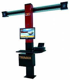 На сайте Трейдимпорт можно недорого купить 3D стенд развал-схождения TRIMAX. 
