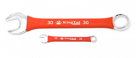 На сайте Трейдимпорт можно недорого купить Ключ комбинированный 20мм в прорезиненной оплетке KingTul kraft KT-30020k. 